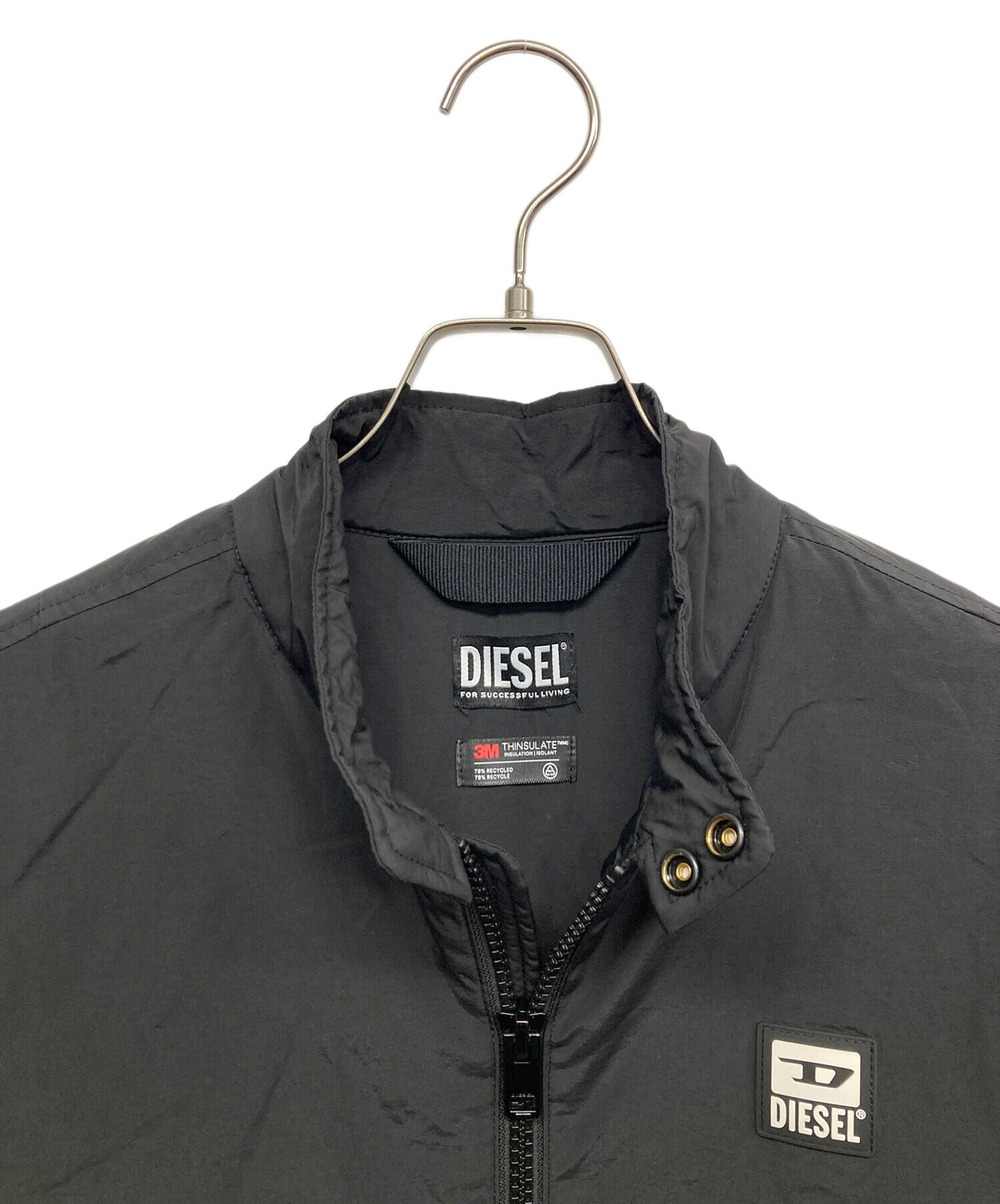 中古・古着通販】DIESEL (ディーゼル) J-HALLS-KA JACKET ブラック 