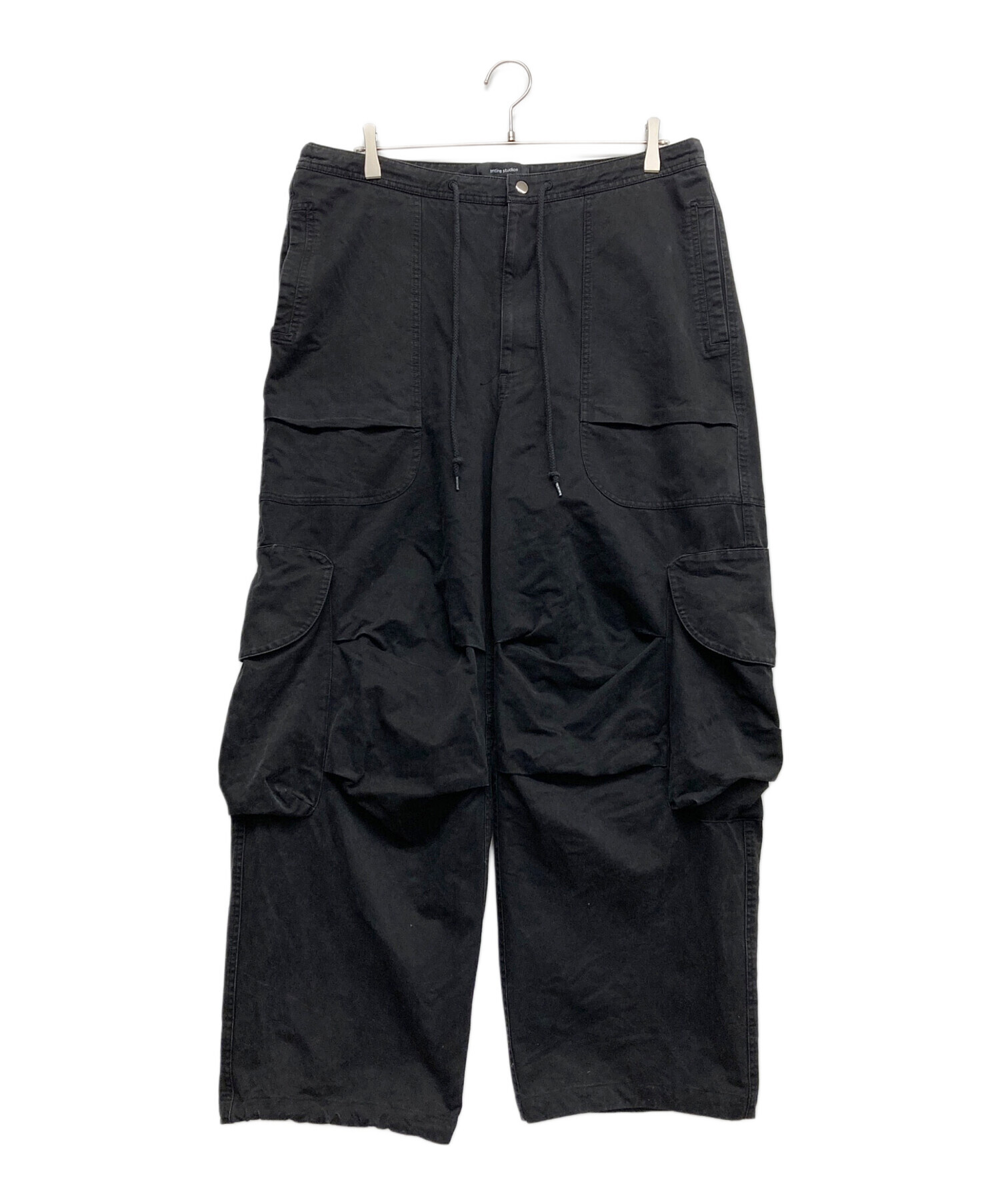 【新品未使用】entire studios DENIM CARGO ブラック L 中古・古着通販】ENTIRE STUDIOS (エンタイアスタジオ) FREIGHT CARGO