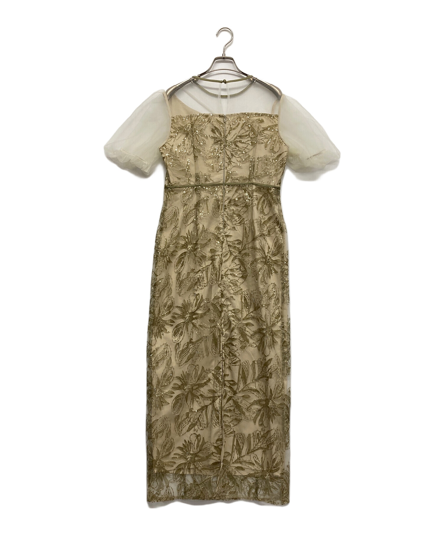 中古・古着通販】LEJA (レジャ) アシンメトリーシアーフラワー