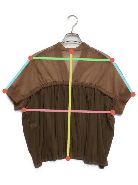 MUVEIL ミュベール カーディガン -(S位) ピンク 【古着】【中古】 MUVEIL WORK（ミュベールワーク）カーディガン ピンク サイズ:38(M位
