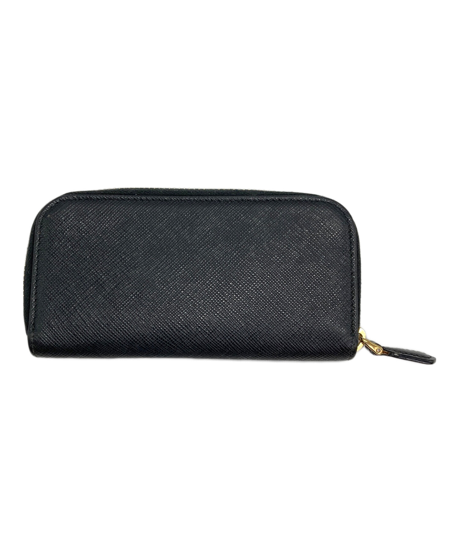 PRADA ブラック レザー キーケース 6連 プラダ 中古 中古・古着通販】PRADA (プラダ) 6連キーケース ブラック｜ブランド