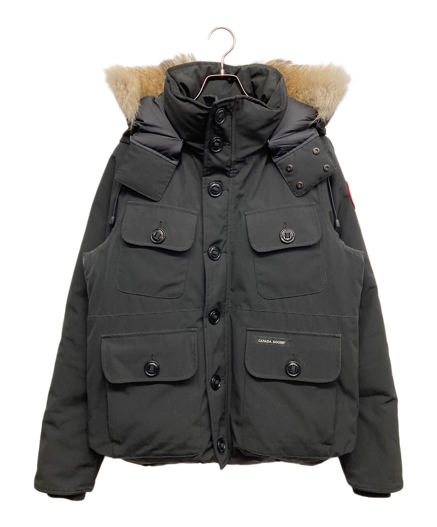 中古・古着通販】CANADA GOOSE (カナダグース) RUSSELL PARKA ブラック 