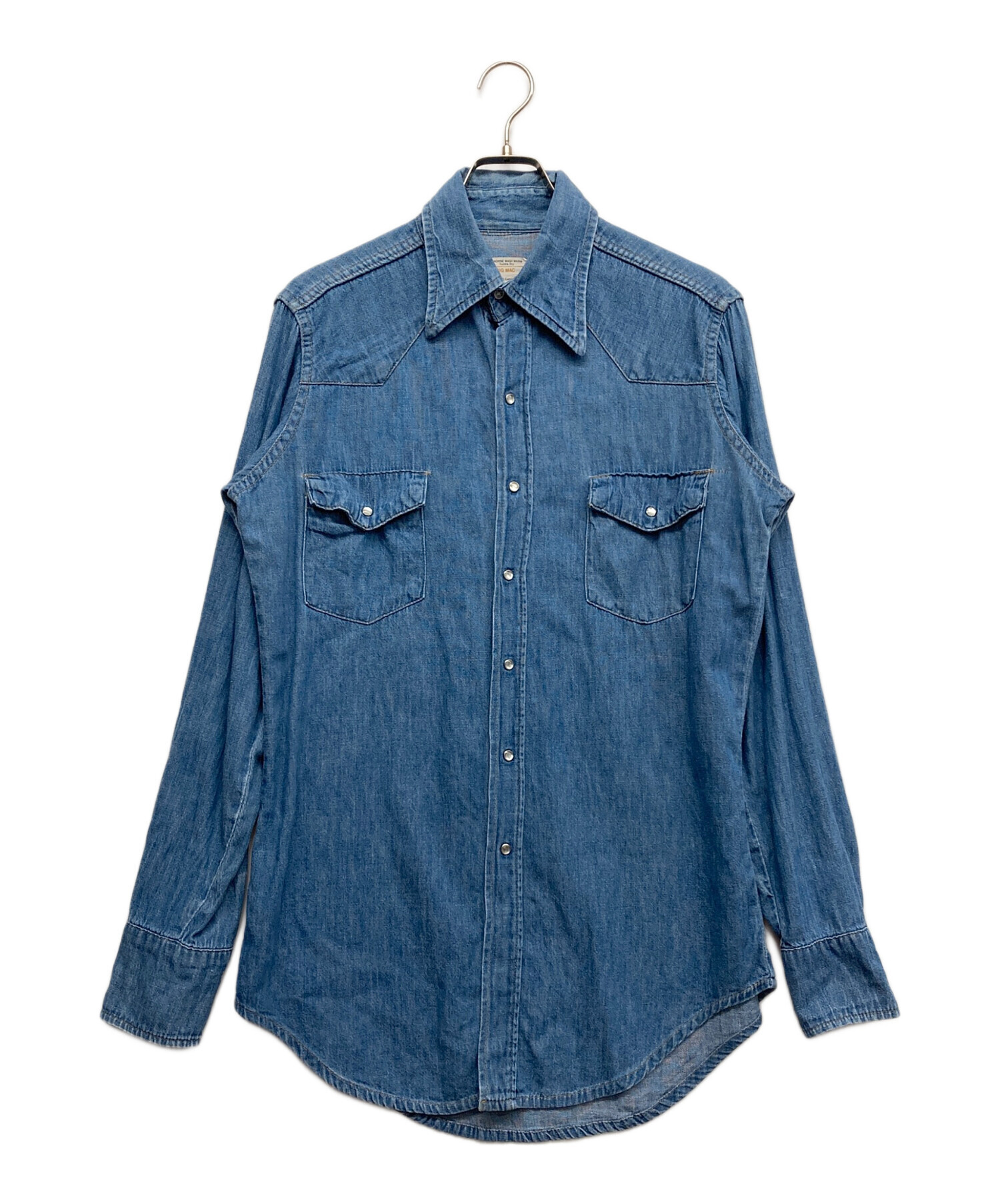 中古・古着通販】big mac (ビッグマック) 70sウエスタンデニムシャツ