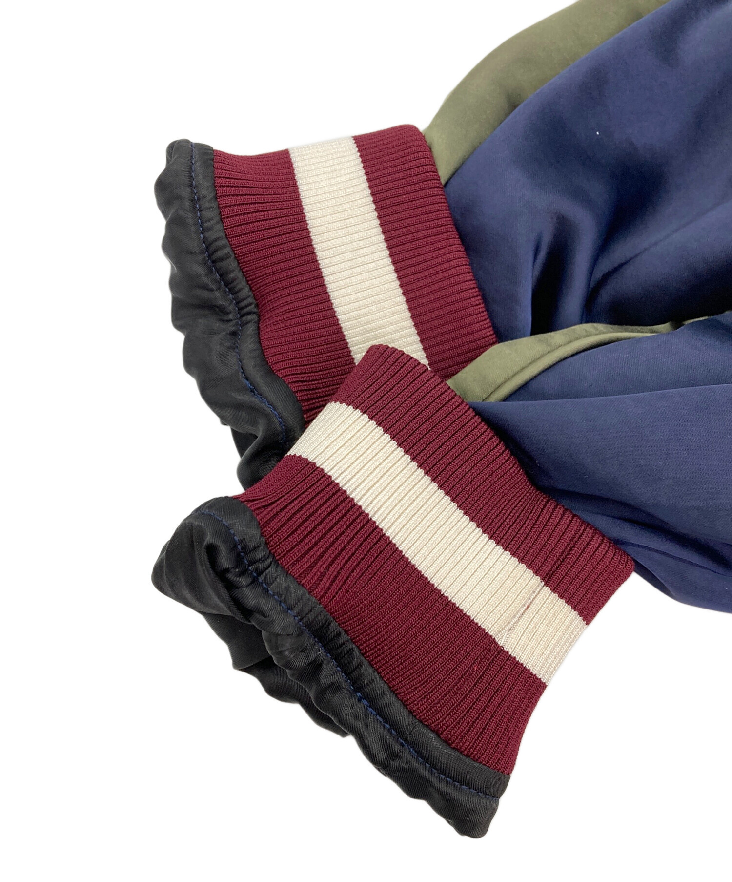 中古・古着通販】DIESEL (ディーゼル) スカジャン グリーン サイズ:M
