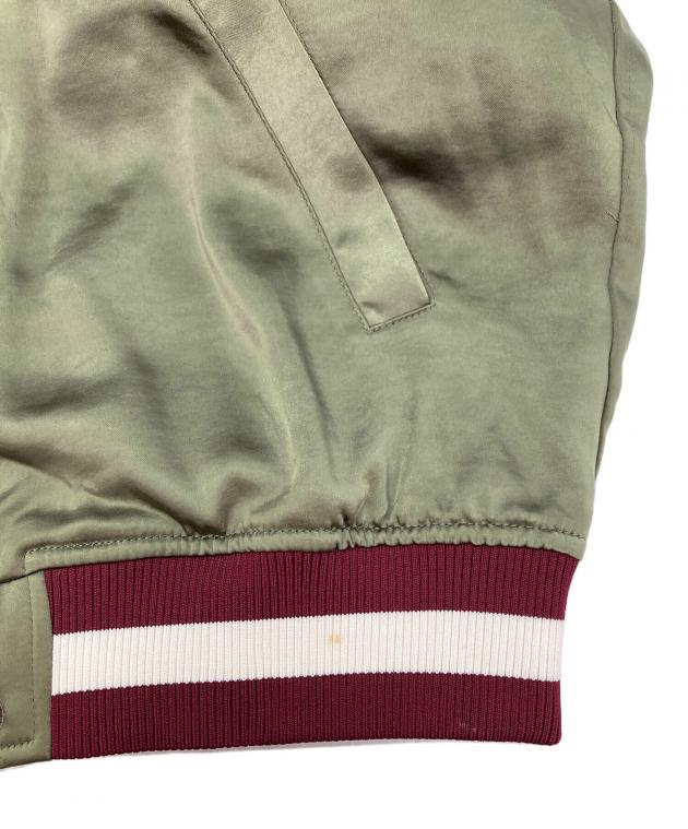 中古・古着通販】DIESEL (ディーゼル) スカジャン グリーン サイズ:M