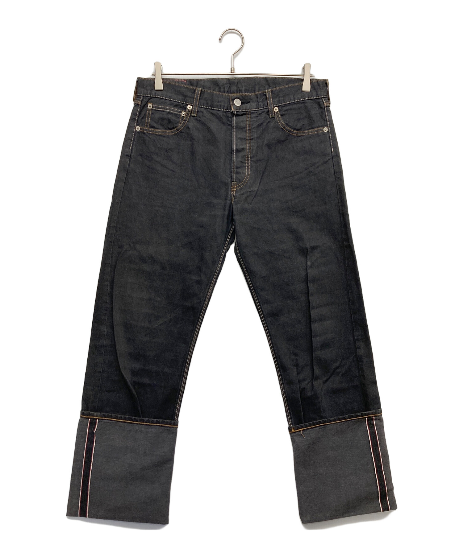 中古・古着通販】JIL SANDER (ジルサンダー) ロールアップデニムパンツ 