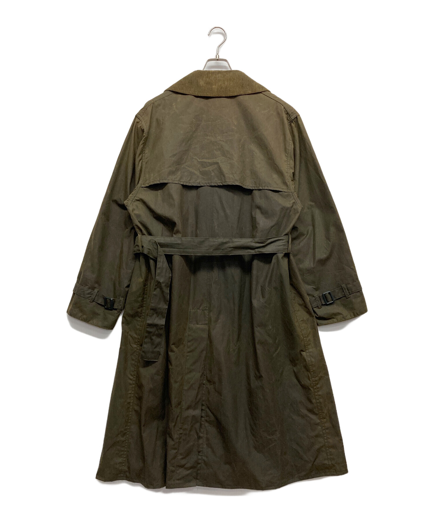 中古・古着通販】Barbour (バブアー) オイルドトレンチコート オリーブ