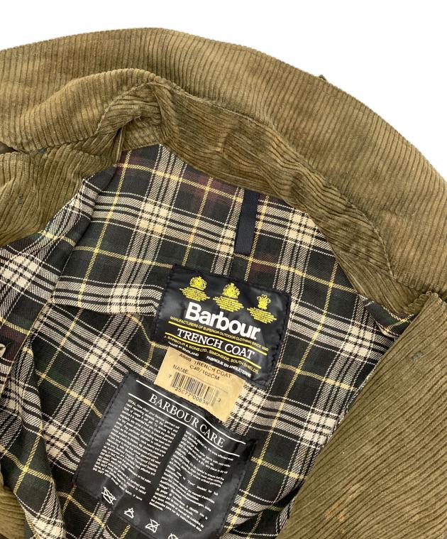 中古・古着通販】Barbour (バブアー) オイルドトレンチコート オリーブ