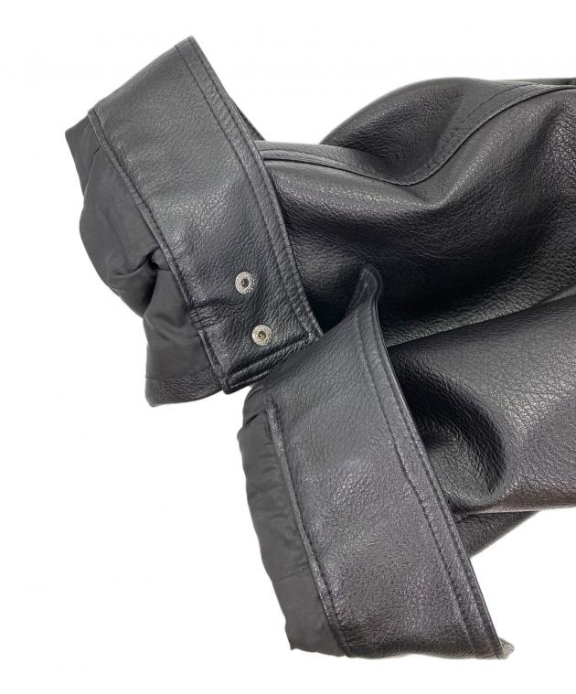 中古・古着通販】SINSS (シンス) Loose synthetic leather blouson