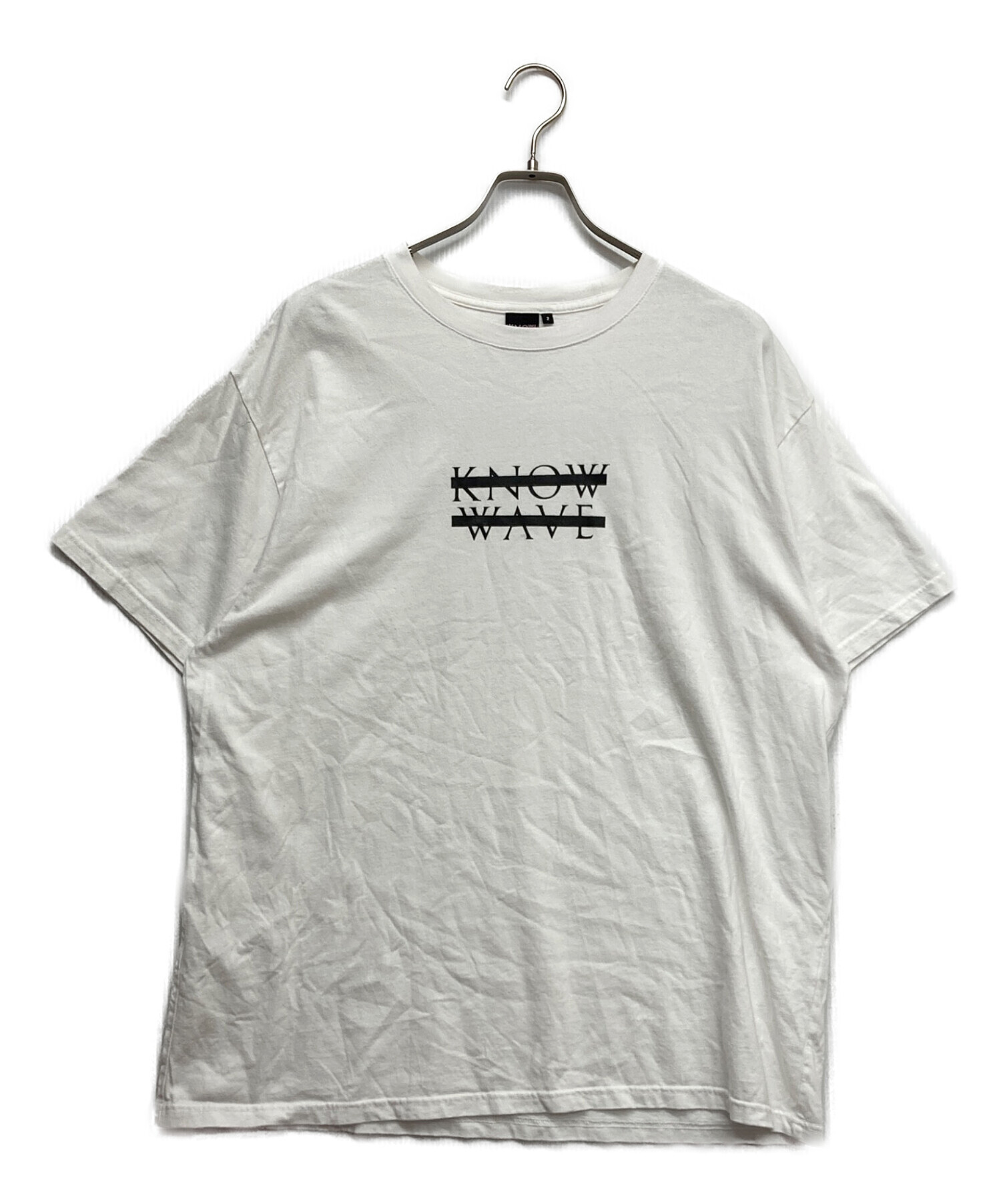 中古・古着通販】KNOW WAVE (ノウウェーブ) KNOW WAVE ARCHIVE LOGO T