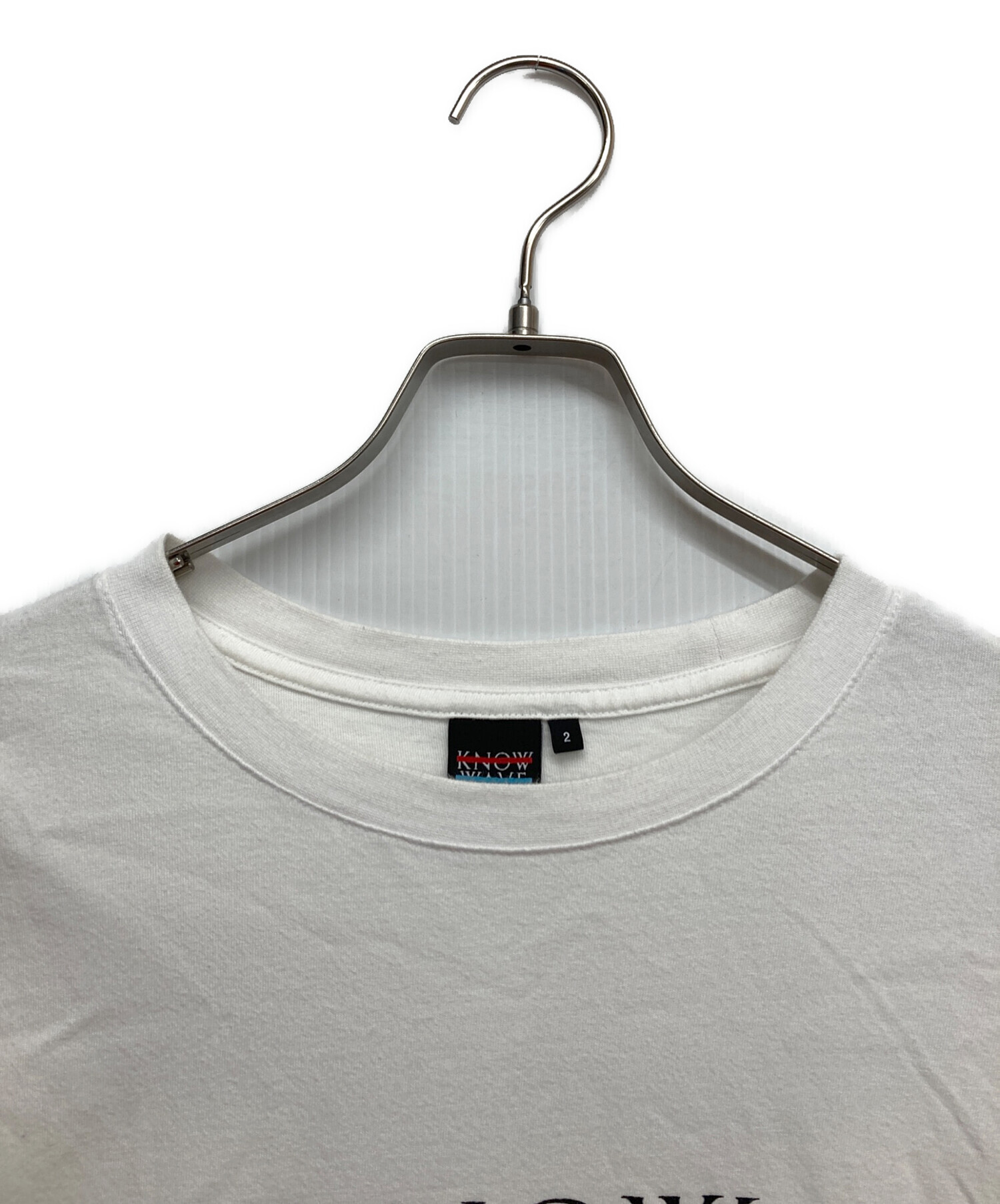 中古・古着通販】KNOW WAVE (ノウウェーブ) KNOW WAVE ARCHIVE LOGO T