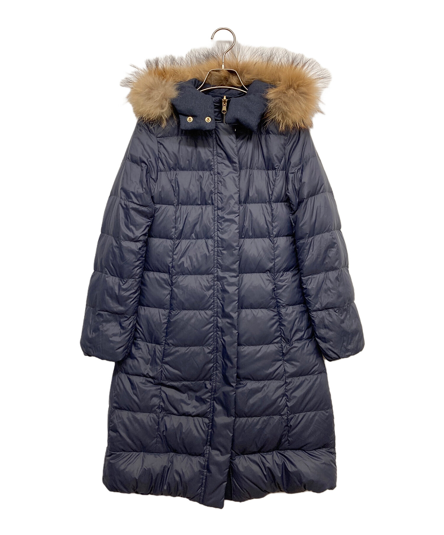 中古・古着通販】KUMIKYOKU (クミキョク) ダウンコート ネイビー