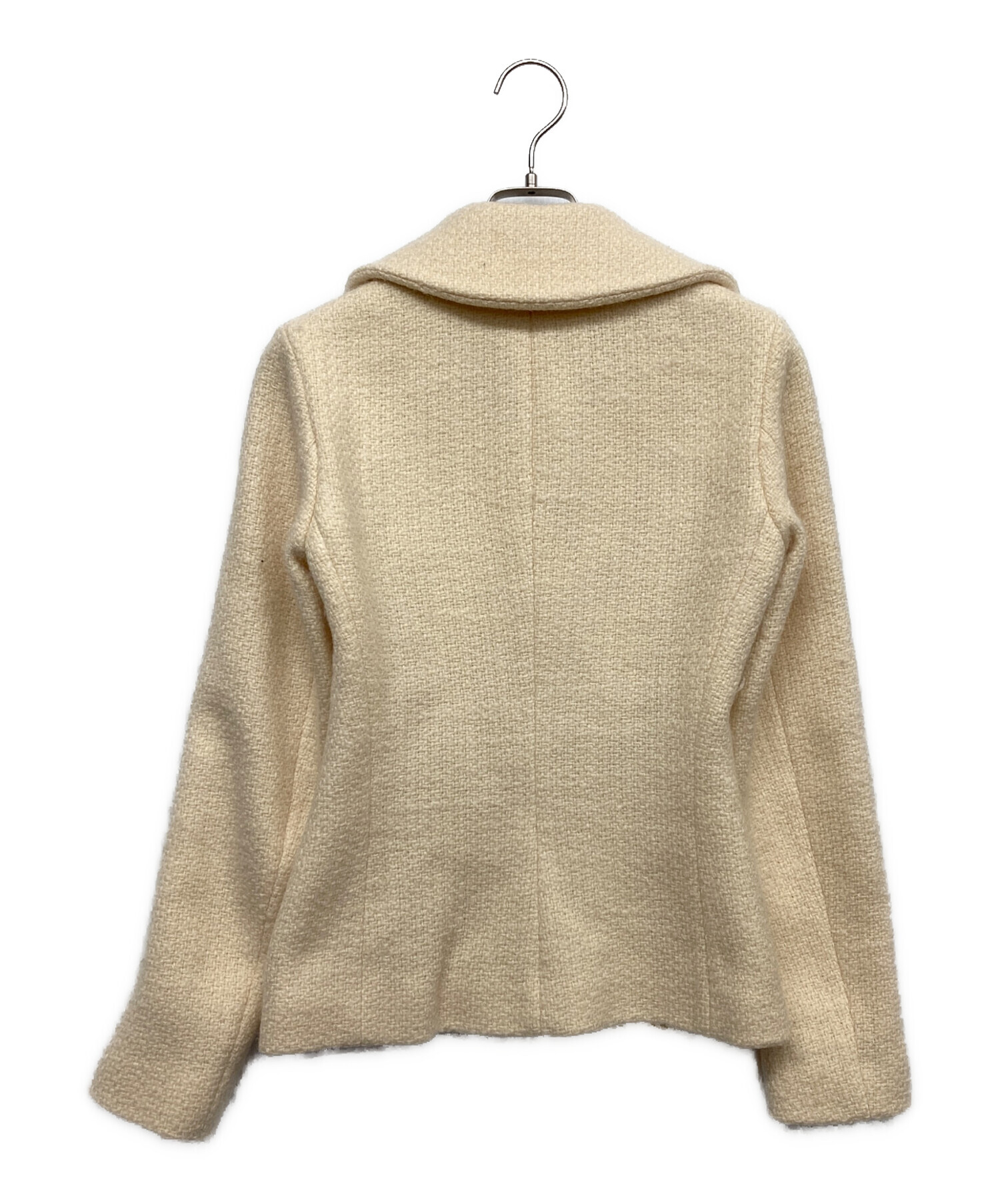 LAUREN Ralph Lauren ウールジャケット ベージュ 4 中古 中古・古着通販】RALPH LAUREN (ラルフローレン) ウールジャケット