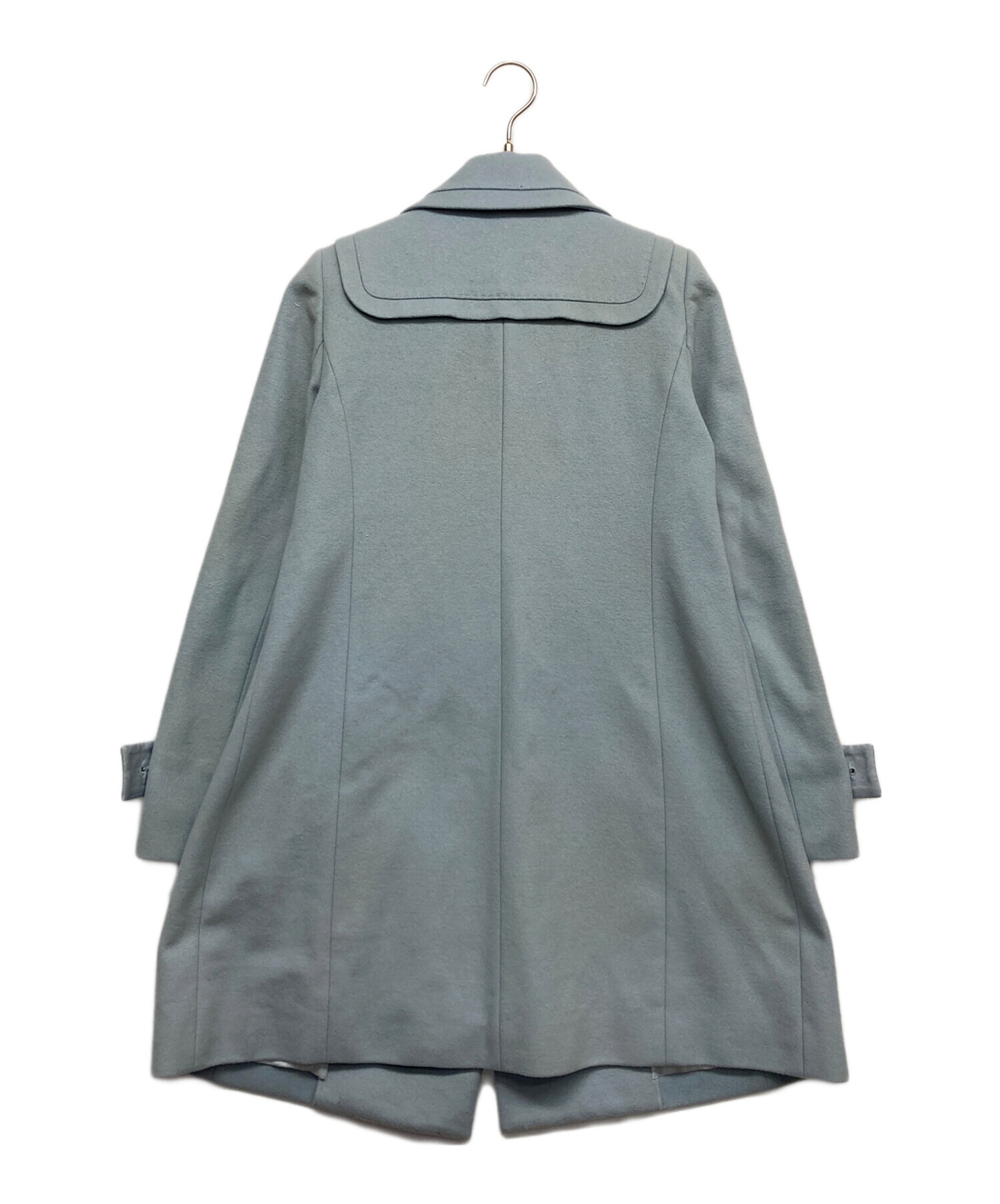 中古・古着通販】TO BE CHIC (トゥービーシック) ウールコート ブルー 
