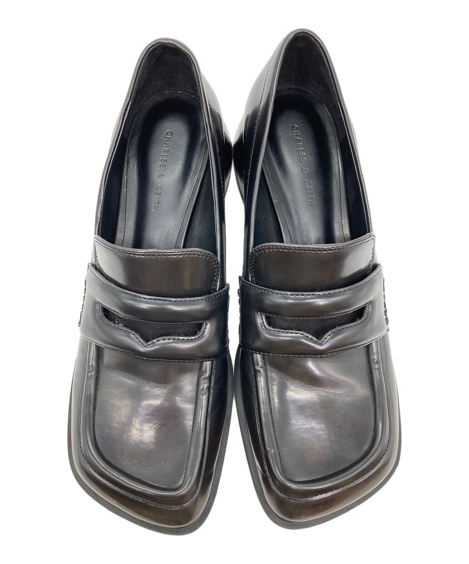 値下げ不可！新品未使用⭐︎38CHARLES & KEITH ローファー 中古・古着通販】CHARLES & KEITH (チャールズアンドキース