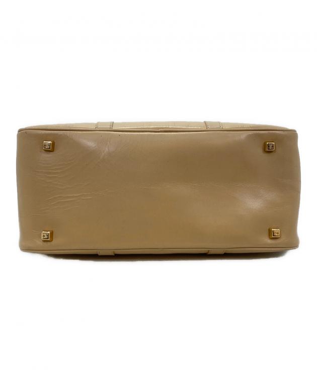 中古・古着通販】CELINE (セリーヌ) ロゴエンボスハンドバッグ