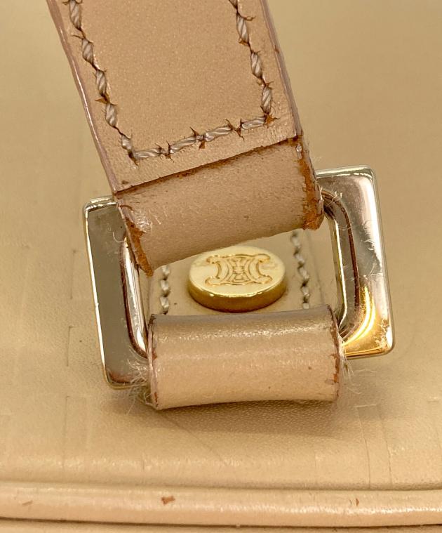 中古・古着通販】CELINE (セリーヌ) ロゴエンボスハンドバッグ