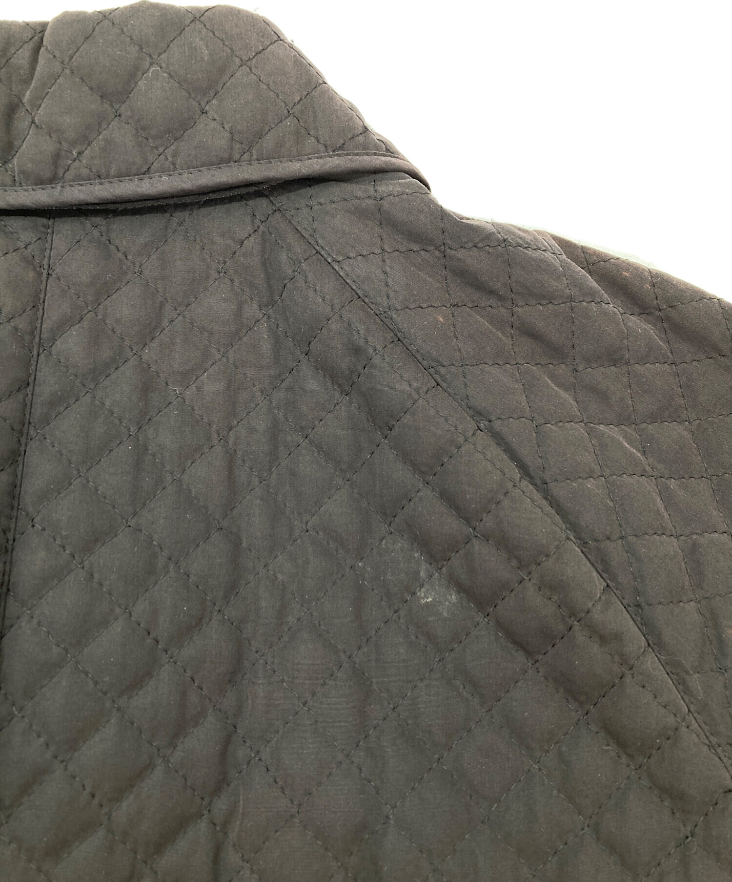 中古・古着通販】BURBERRY (バーバリー) キルティングコート ブラック