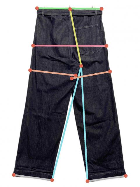 中古・古着通販】Graphpaper (グラフペーパー) Colorfast Denim Belted