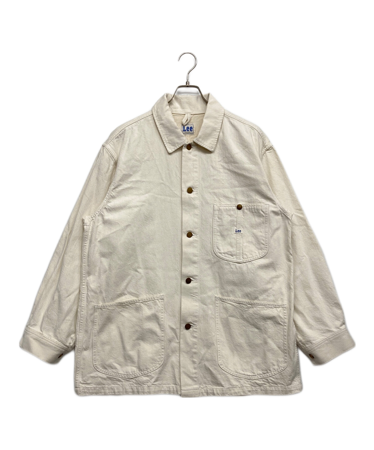 Lee 販売 ホワイト カバーオール ワコマリア 23ss ワコマリア Lee