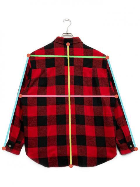 中古・古着通販】WACKO MARIA (ワコマリア) BLOCK CHECK FLANNEL SHIRT