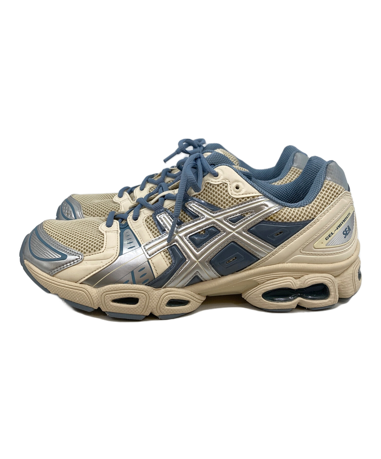 中古・古着通販】asics (アシックス) GEL-NIMBUS 9 ブルー サイズ:29