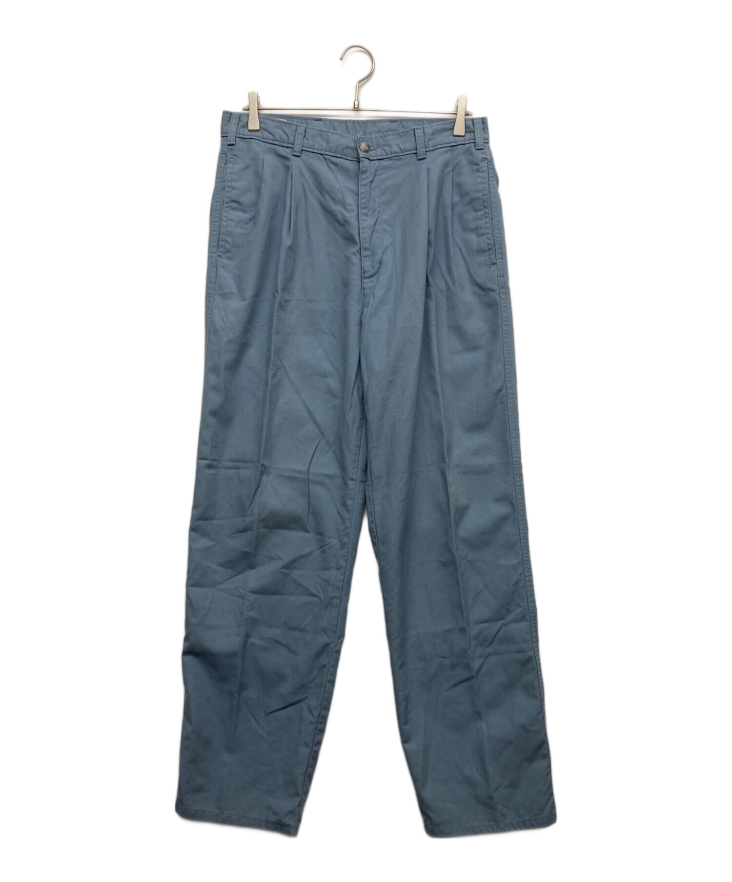 DOCKERS デニムスラックス ツータック ドッカーズ W34L31 古着 楽天市場】90s DOCKERS 2タック デニム スラックス パンツ 30 30 / 90