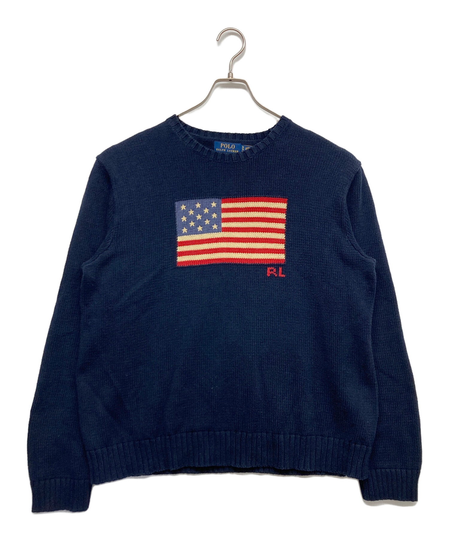 未使用❕POLO 星条旗 BIGPONY ネイビー S 中古・古着通販】POLO RALPH LAUREN (ポロ・ラルフローレン) 星条旗