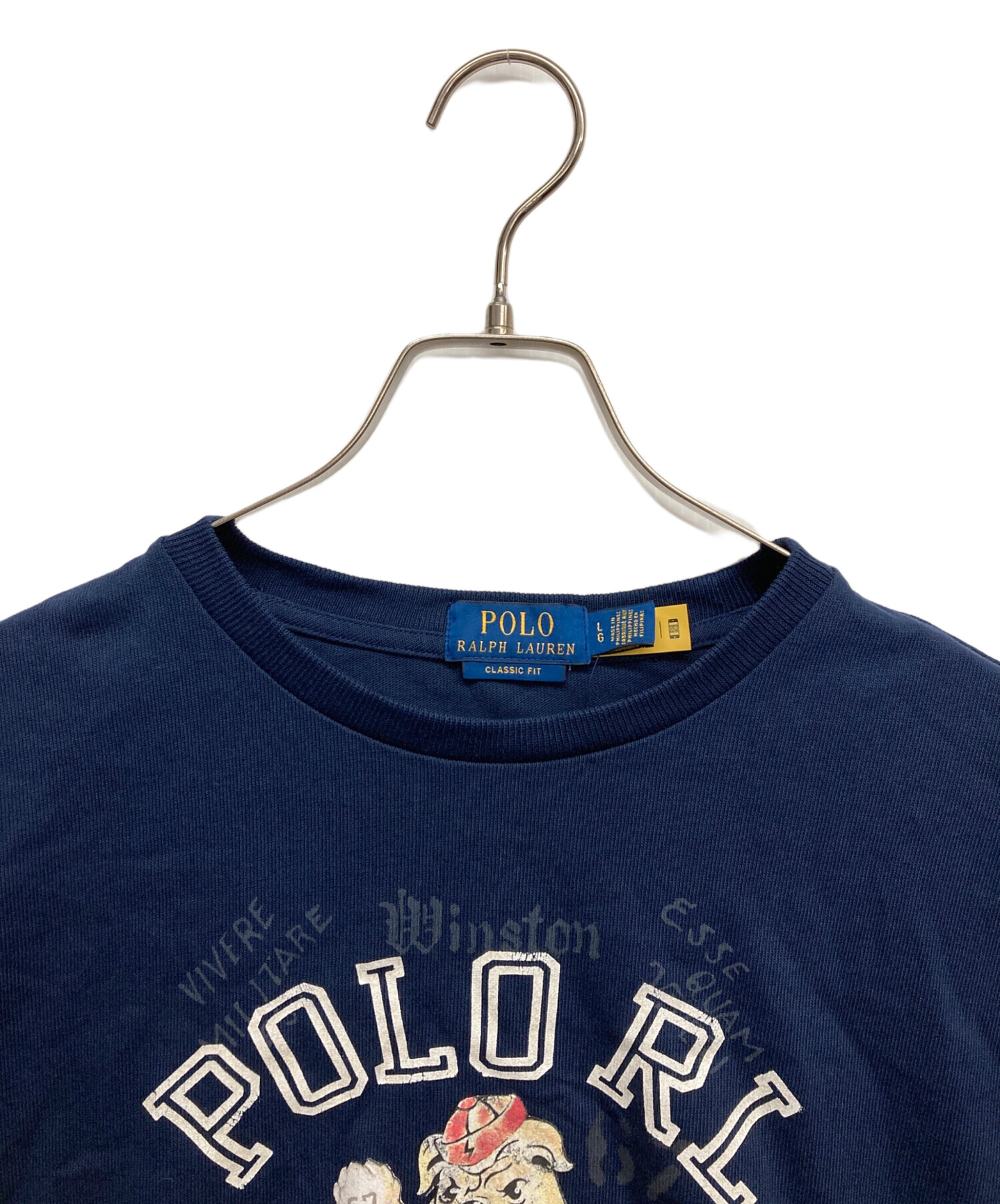 Polo Ralph Lauren ロゴプリントTEE Lサイズ 新品未使用品 中古・古着通販】POLO RALPH LAUREN (ポロ・ラルフローレン) プリントT