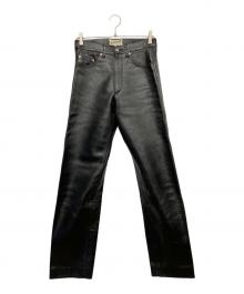 【入手困難☆Harold Daniell】黒　レザーパンツ　サイズS Harold Daniell】ブランド・古着のネット通販【TREFAC FASHION】