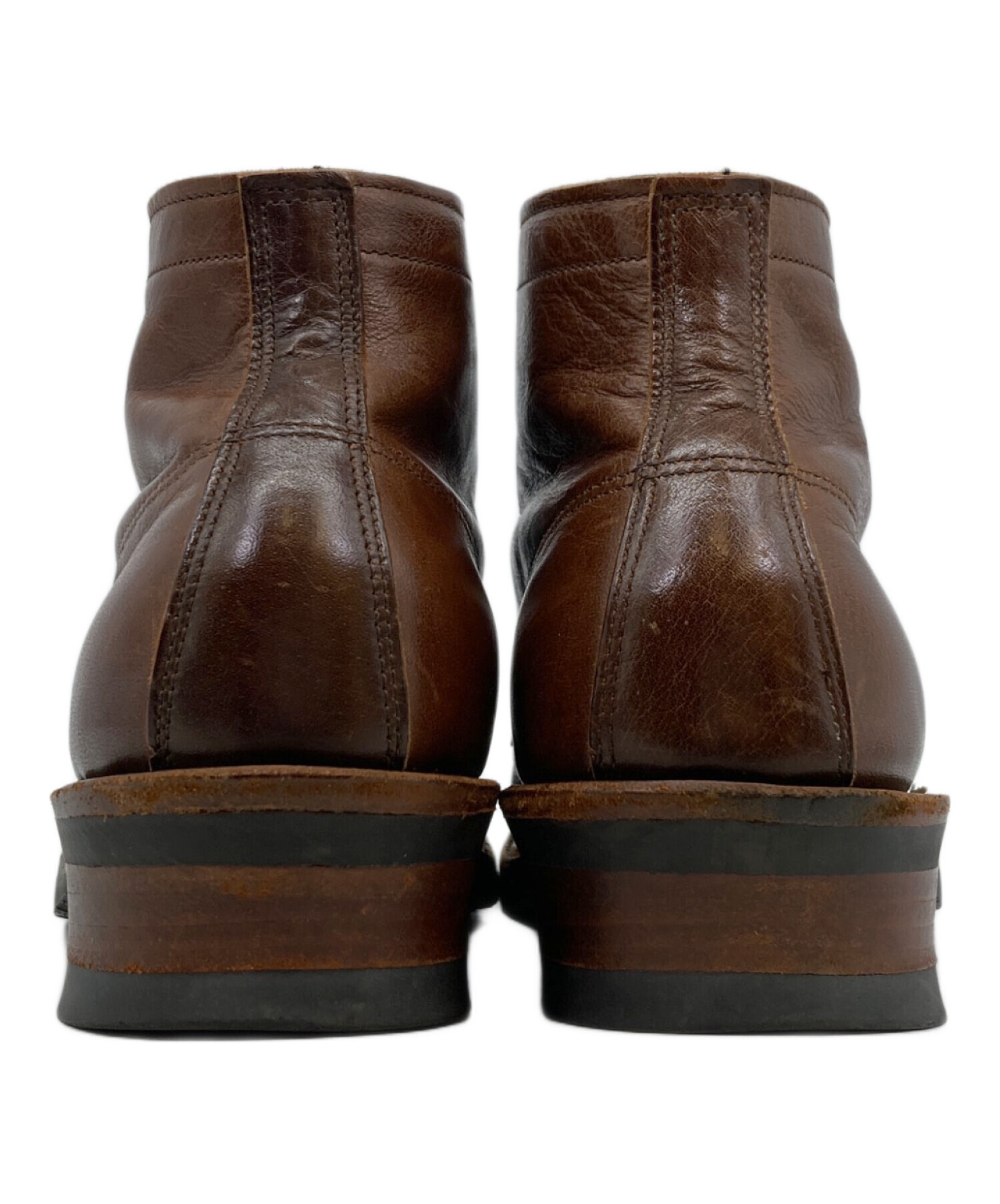 White's Boots ブラウンレザーブーツ 中古・古着通販】WHITE'S BOOTS (ホワイツブーツ) セミドレスレザー