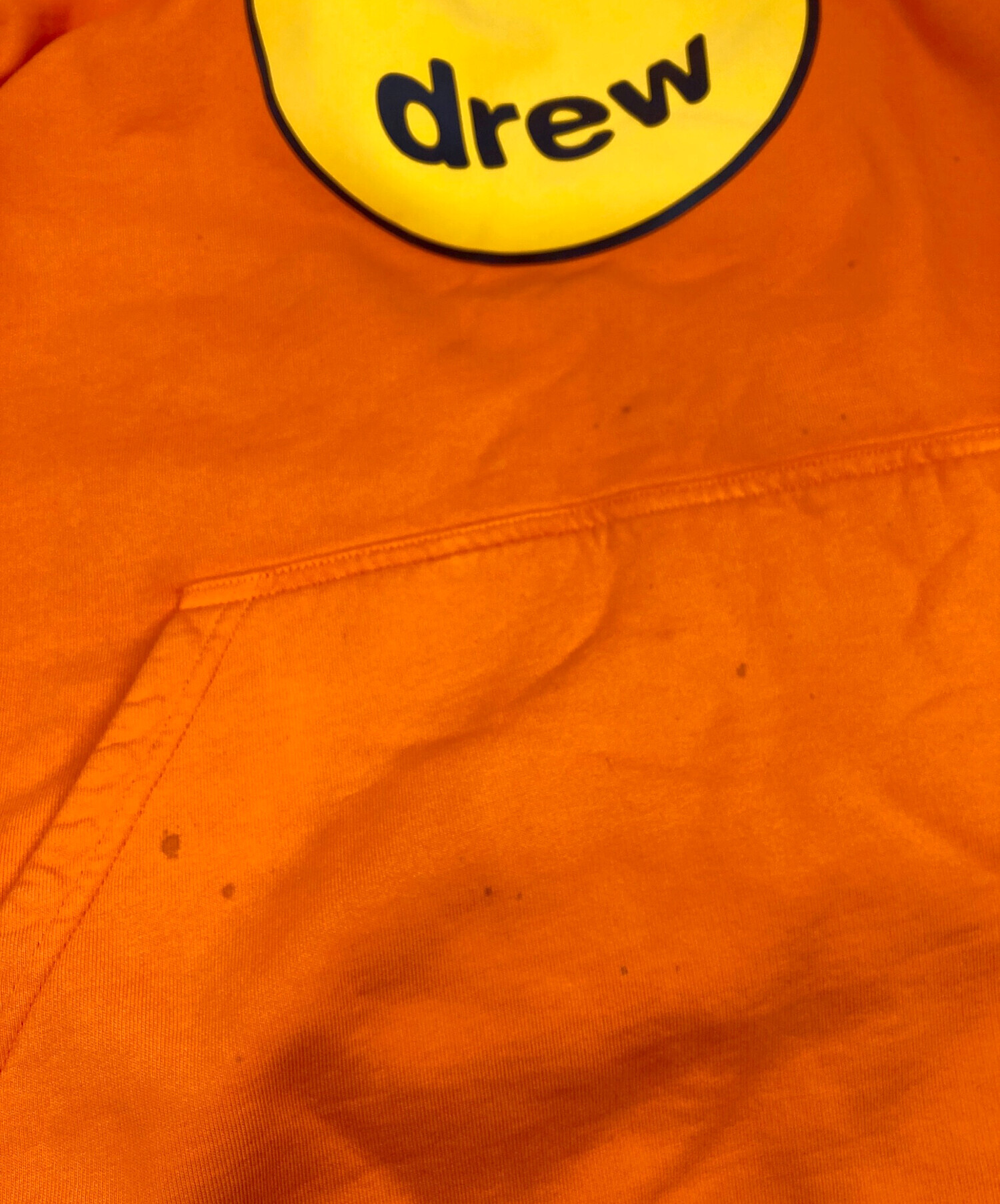 drew house パーカー ドリューハウス オレンジ Sサイズ ドリューハウス drew house スウェットパーカー トレーナー M オレンジ