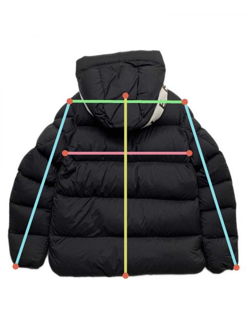 中古・古着通販】MONCLER (モンクレール) ODART GIUBBOTTO ブラック