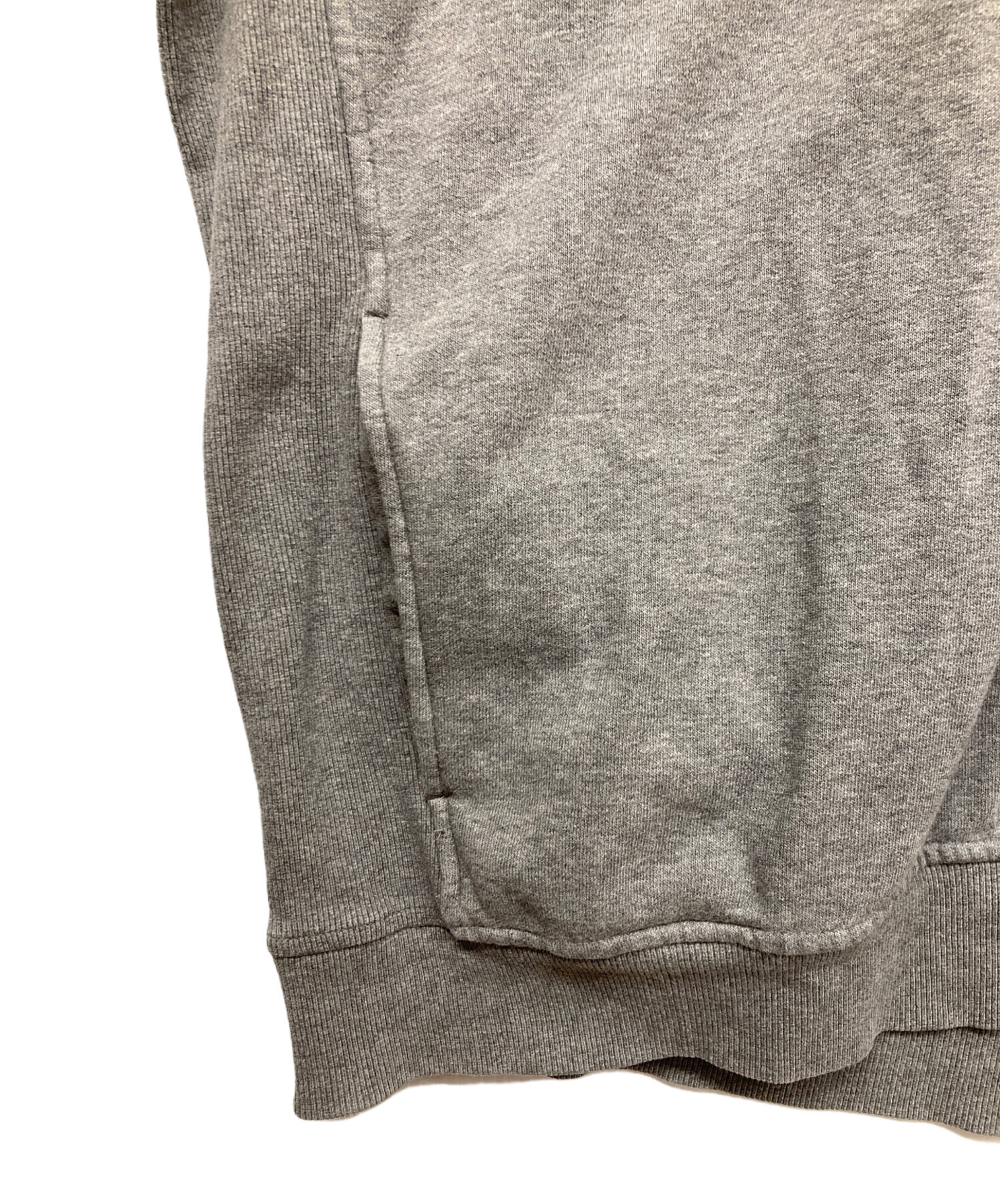 中古・古着通販】NIKE (ナイキ) ハーフジップスウェット グレー サイズ 