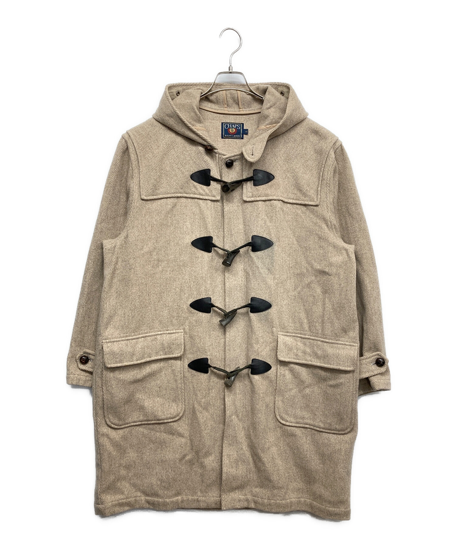 中古・古着通販】CHAPS (チャップス) 90sダッフルコート ベージュ