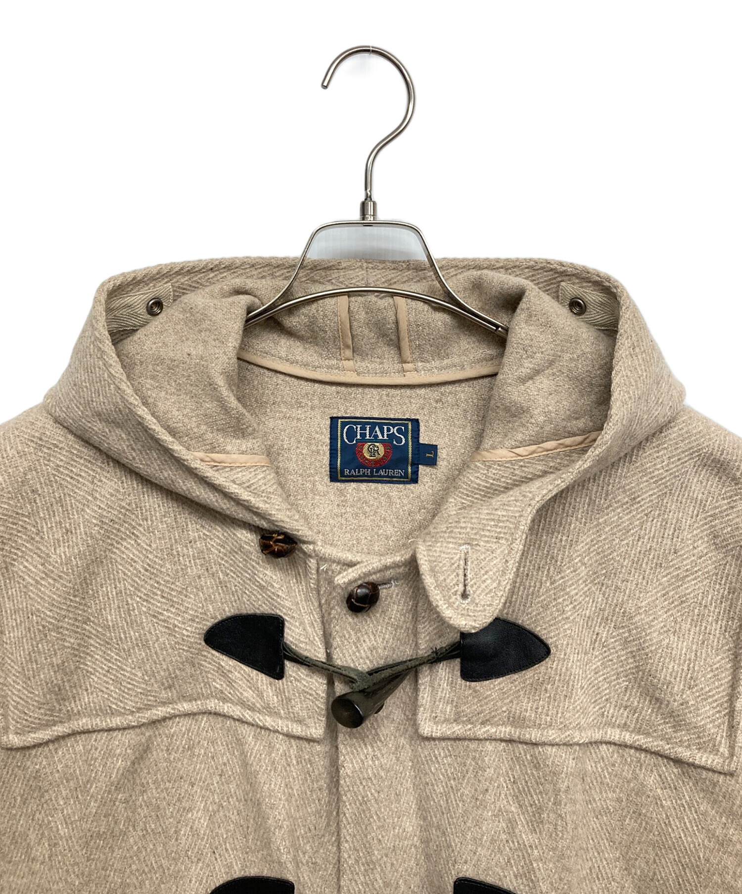 中古・古着通販】CHAPS (チャップス) 90sダッフルコート ベージュ