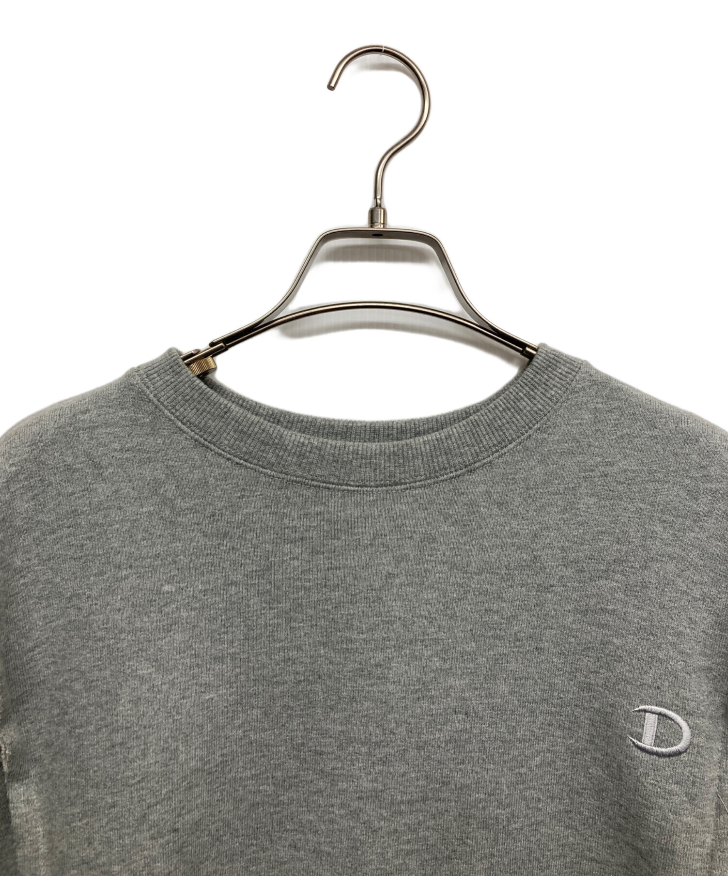 DISCOVERED LEATHER LOOPING スウェット 再構築 グレー 77117759b_b_03_215.jpg