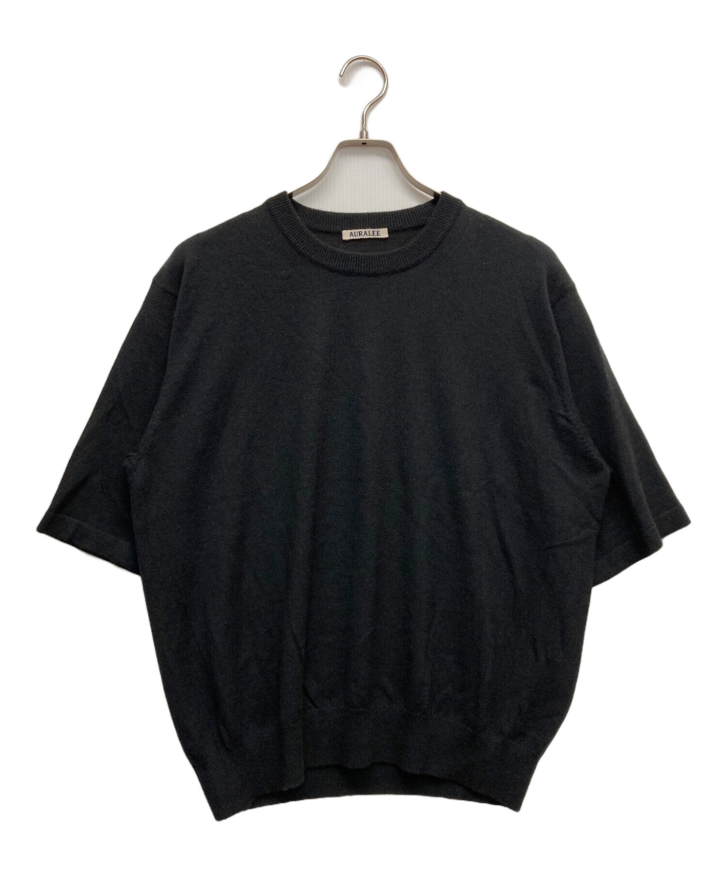 中古・古着通販】AURALEE (オーラリー) HARD TWIST CASHMERE KNIT TEE