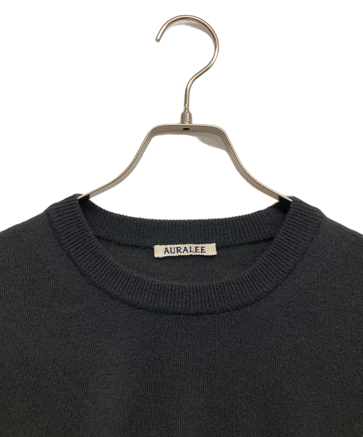中古・古着通販】AURALEE (オーラリー) HARD TWIST CASHMERE KNIT TEE