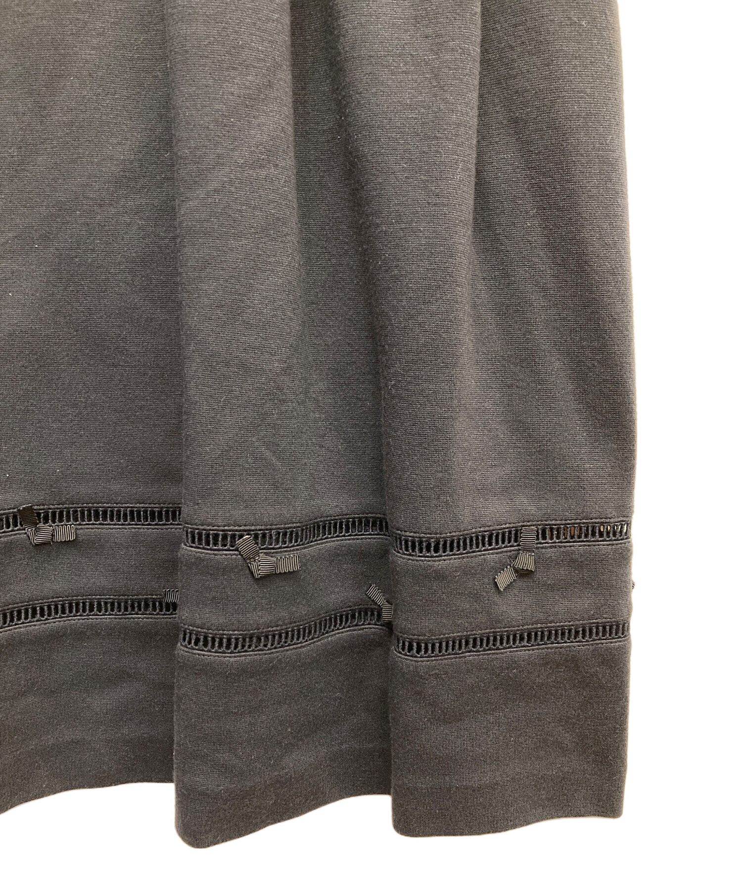 中古・古着通販】Rene (ルネ) ノースリーブワンピース ネイビー サイズ