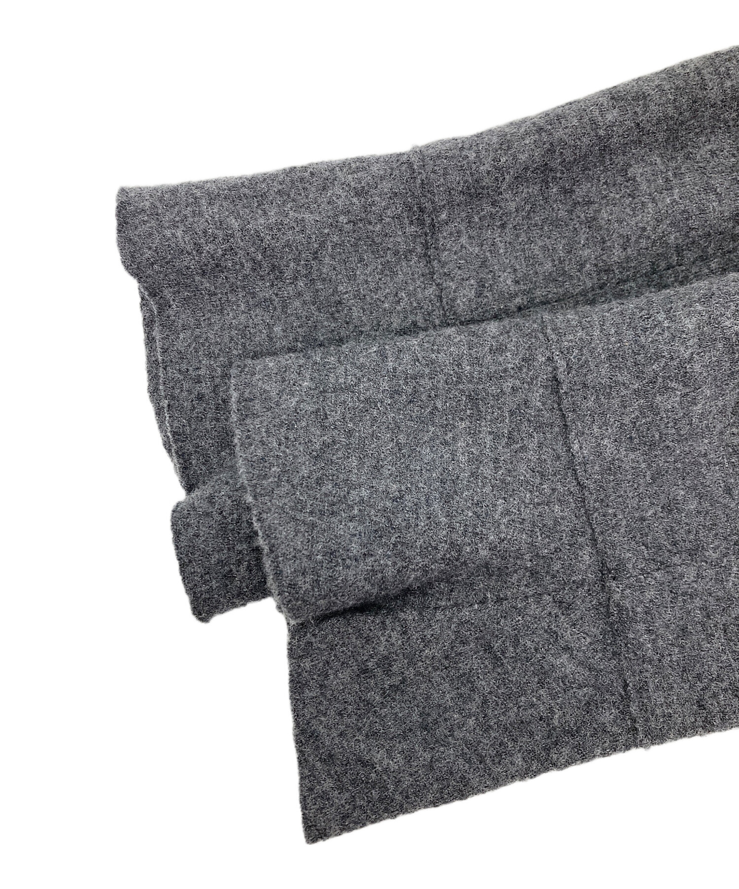 中古・古着通販】TO BE CHIC (トゥービーシック) ニットコート グレー