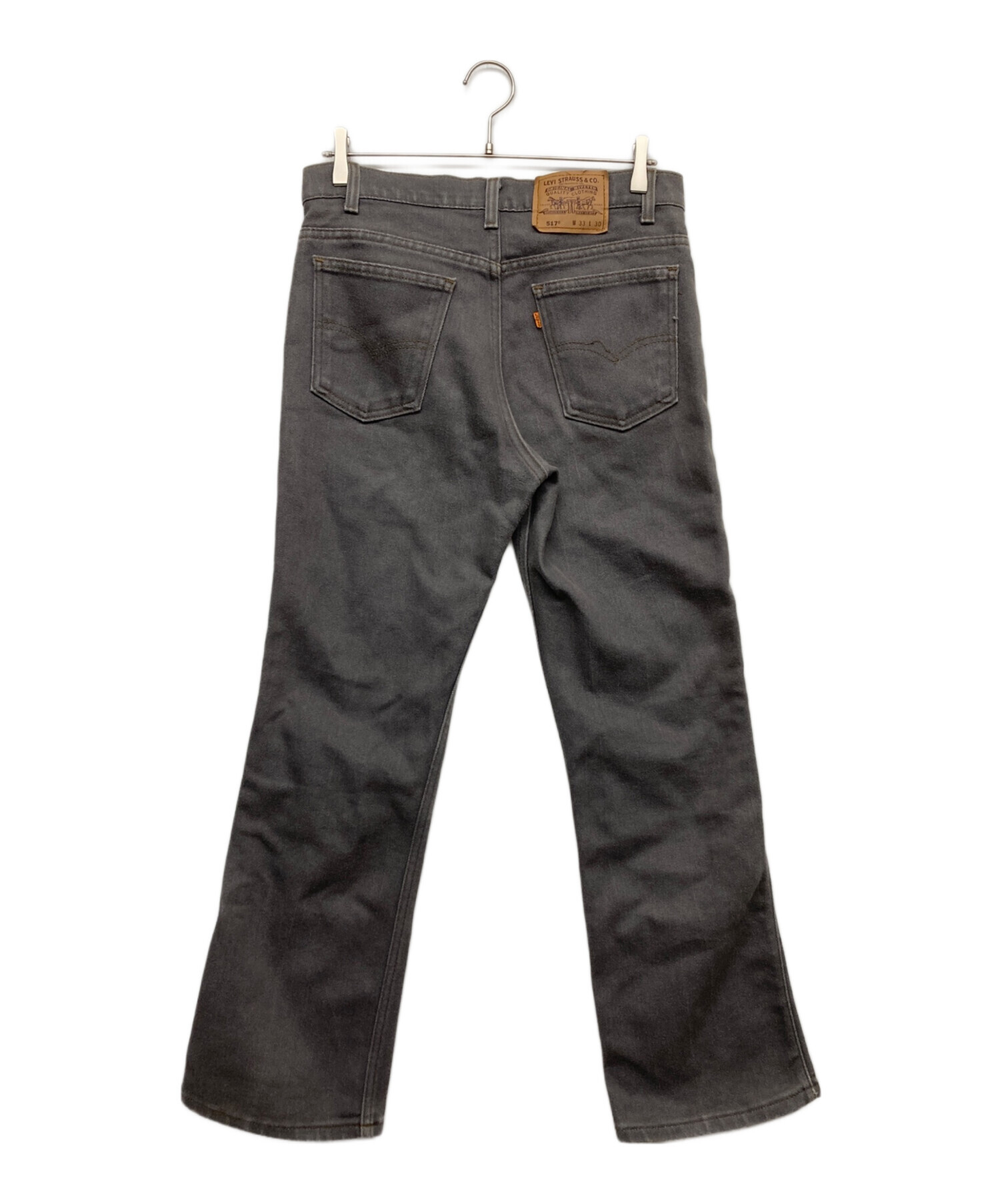 中古・古着通販】LEVI'S (リーバイス) 517デニムパンツ グレー サイズ