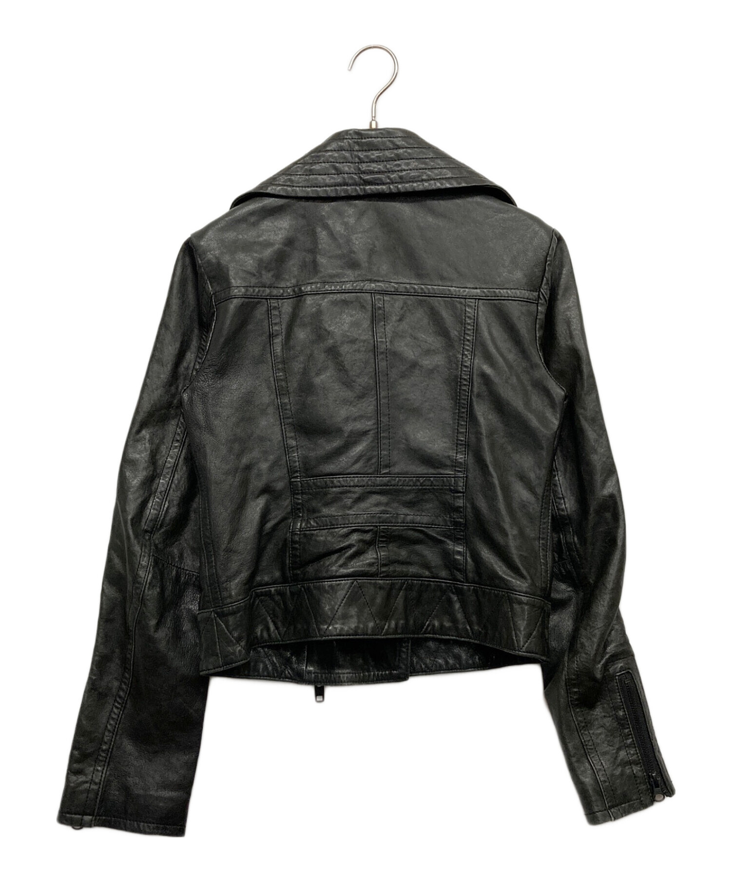 【Diagram】ラムレザー ライダースジャケット 中古・古着通販】Diagram (ダイアグラム) ラムレザーライダース