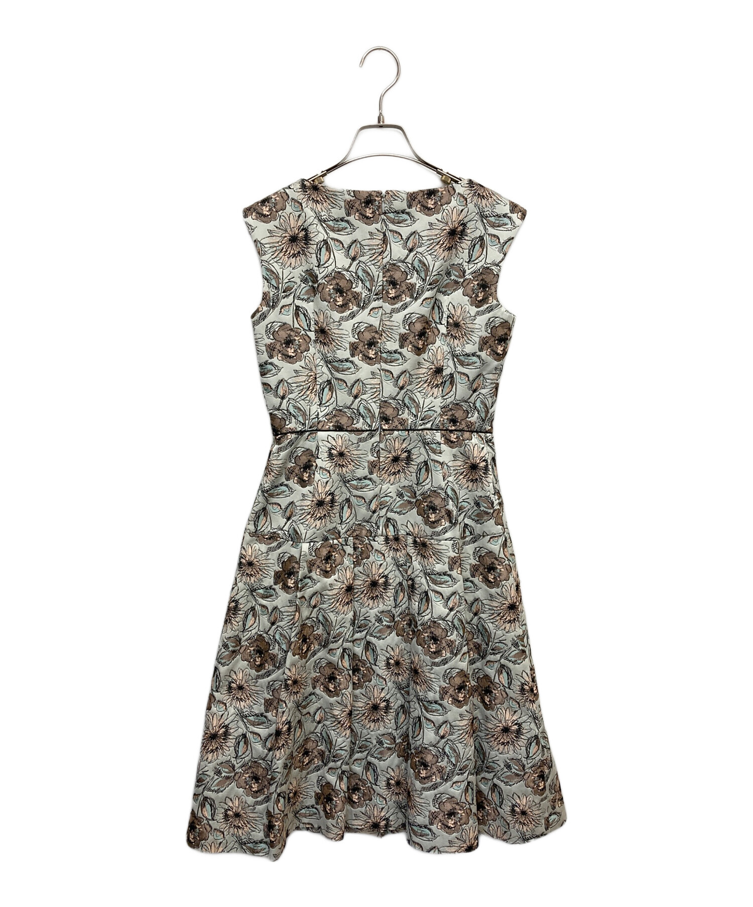 中古・古着通販】ANAYI (アナイ) ノースリーブワンピース ホワイト