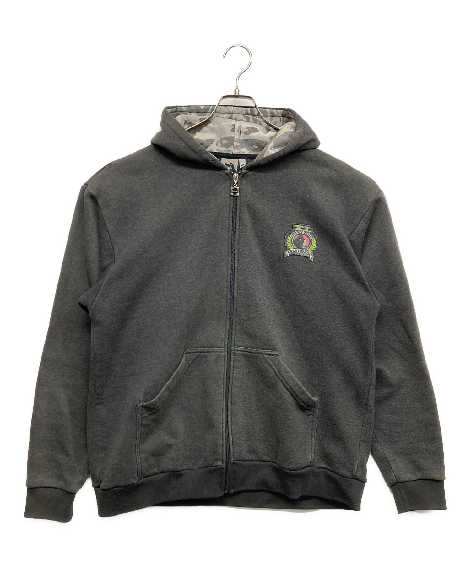 中古・古着通販】X-LARGE (エクストララージ) フルジップパーカー 