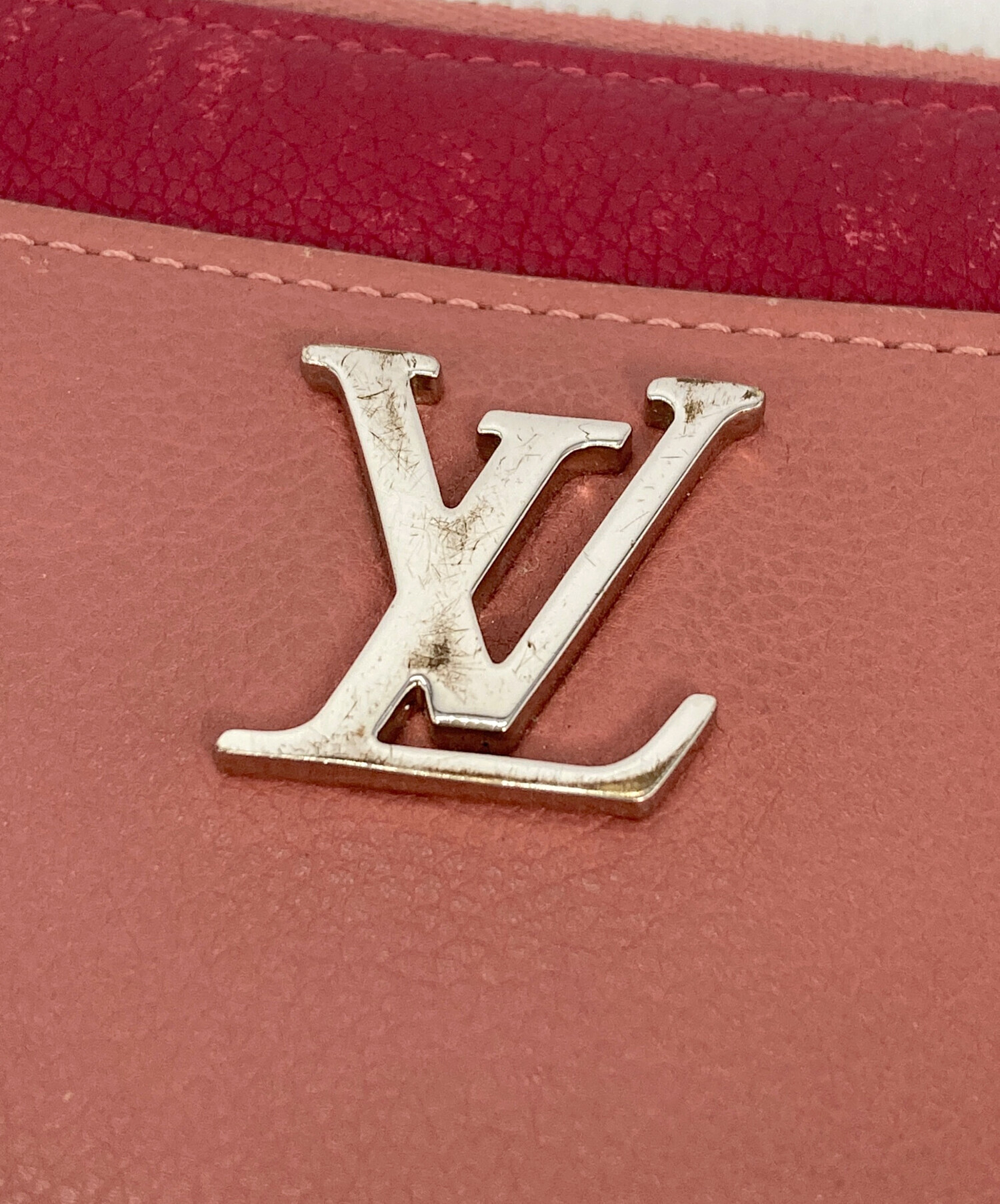 中古・古着通販】LOUIS VUITTON (ルイ ヴィトン) 長財布 ピンク