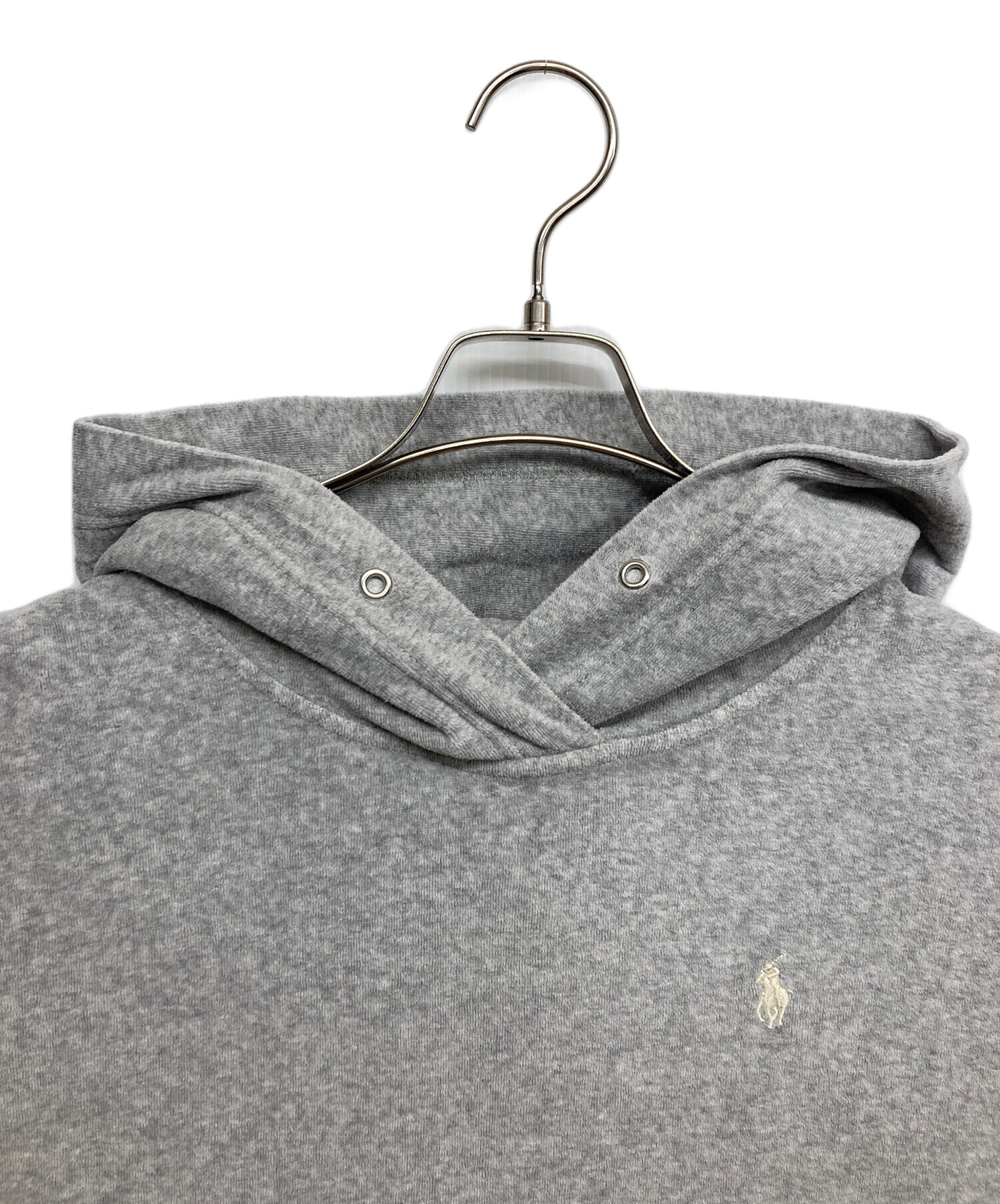 【新品タグ付き】POLO RALPH LAUREN パーカーレディース グレー 中古・古着通販】POLO RALPH LAUREN (ポロ・ラルフローレン) プル