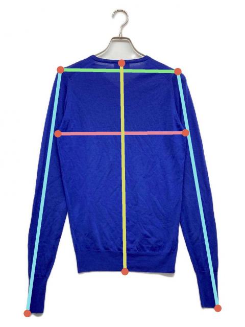 【新品未使用】JOHN SMEDLEY パープル　Vネックセーター Mサイズ 新品未使用】JOHN SMEDLEY パープル Vネックセーター Mサイズ - メルカリ