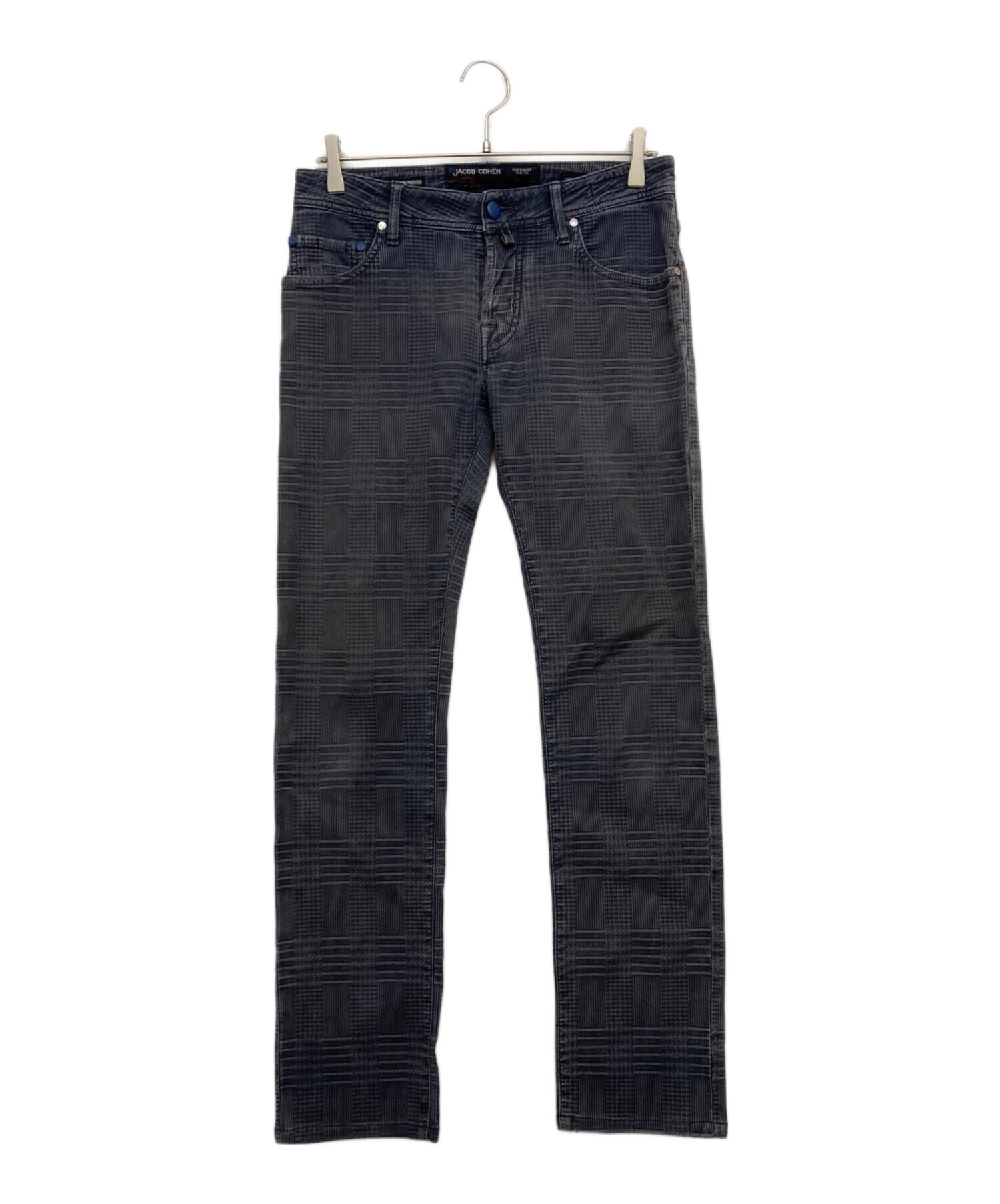 中古・古着通販】JACOB COHEN (ヤコブコーエン) デニムパンツ ブラック