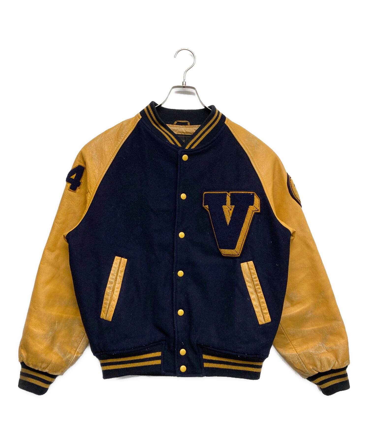 中古・古着通販】VOX (ヴォックス) スタジャン ネイビー サイズ:L